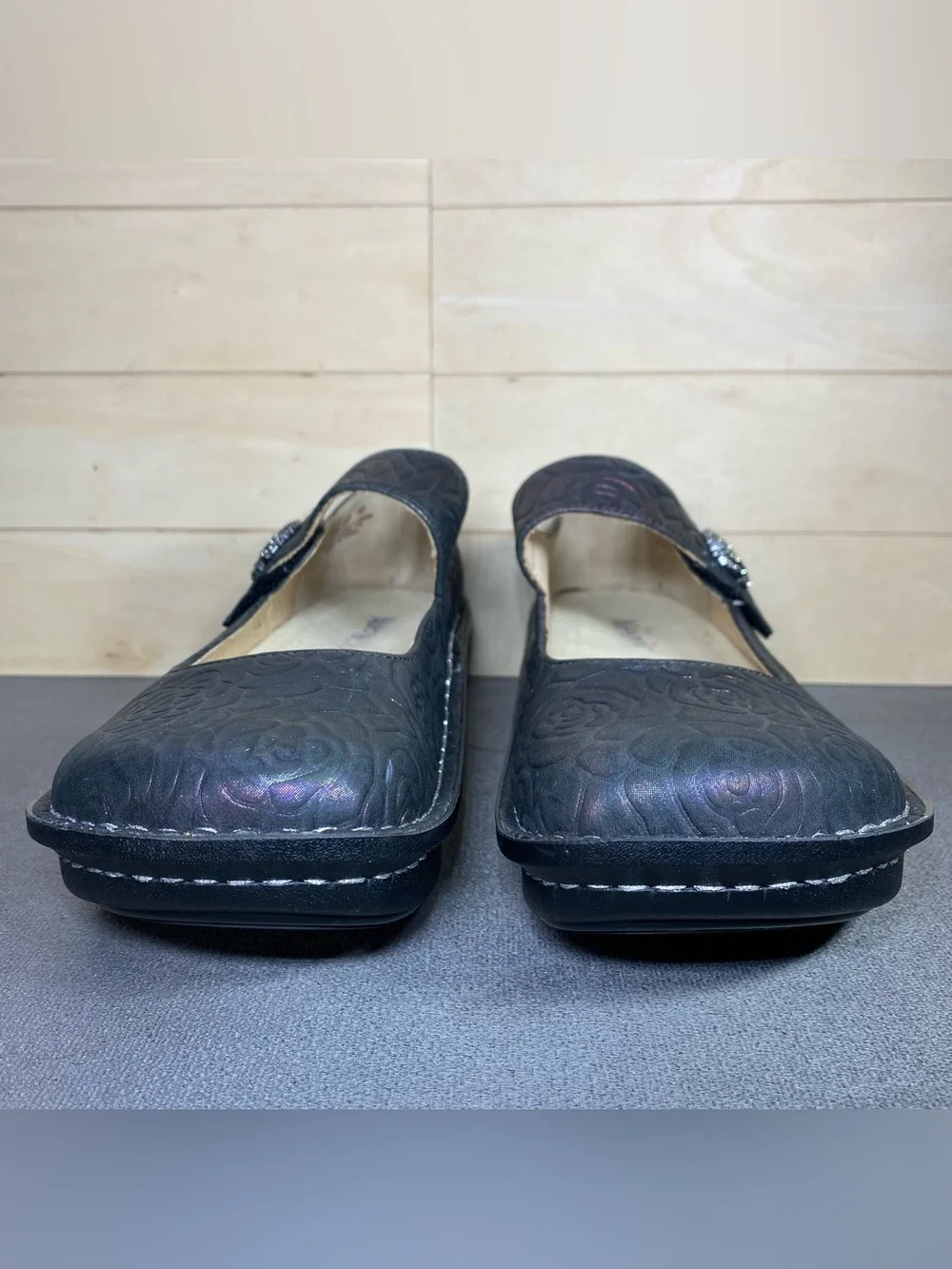 Alegria Paloma Mary Jane Multicolor Women's Size 10 Shoes EU40 Leather